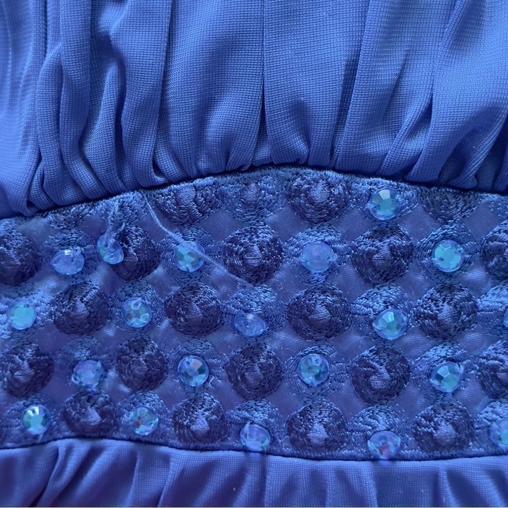 Ruby Rox Royal Blue Mesh-Like Spaghetti Strap Dre… - image 14